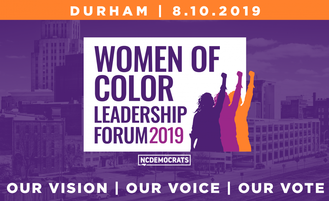 North Carolina Democratic Party Women Of Color Leadership